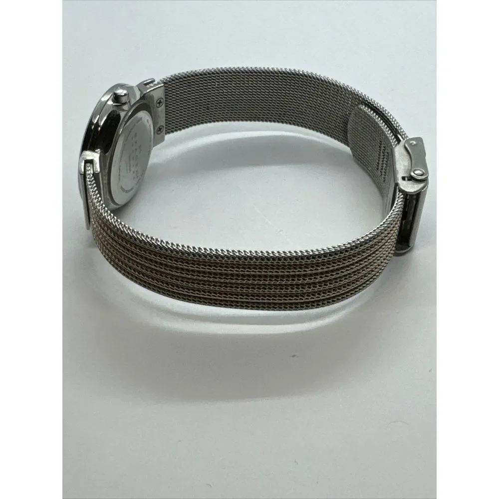 Skagen Ancher 355SSGS Women Stainless Steel Mesh Analog Dial Quartz Watch JNA900